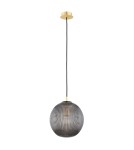 Pendant lamps spheres - Argon PALOMA 8513 glass, brass - product 2