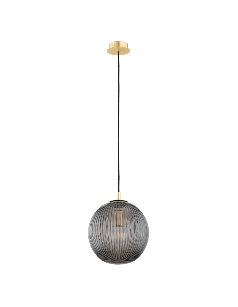 Pendant lamps spheres - Argon PALOMA 8513 glass, brass - product kolory-swiatla.pl 2