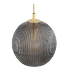 Pendant lamps spheres - Argon PALOMA 6309 glass, brass - product 4