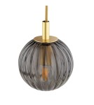 Pendant lamps spheres - Argon PALOMA 2185 glass, brass - product 4
