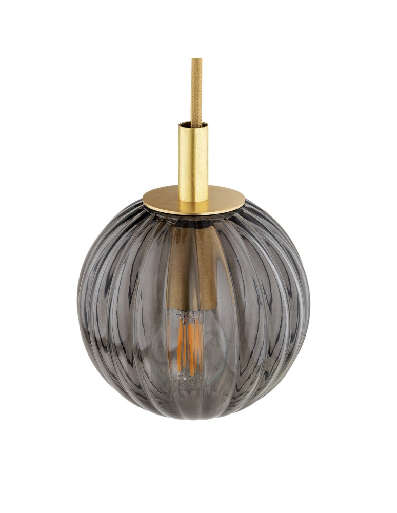 Pendant lamps spheres - Argon PALOMA 2185 glass, brass - product kolory-swiatla.pl 4