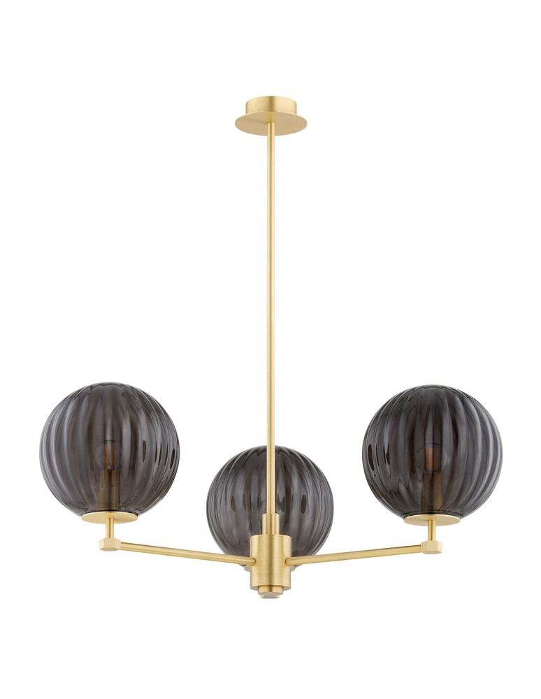 Chandeliers - Argon PALOMA 6310 glass, brass - product kolory-swiatla.pl 2