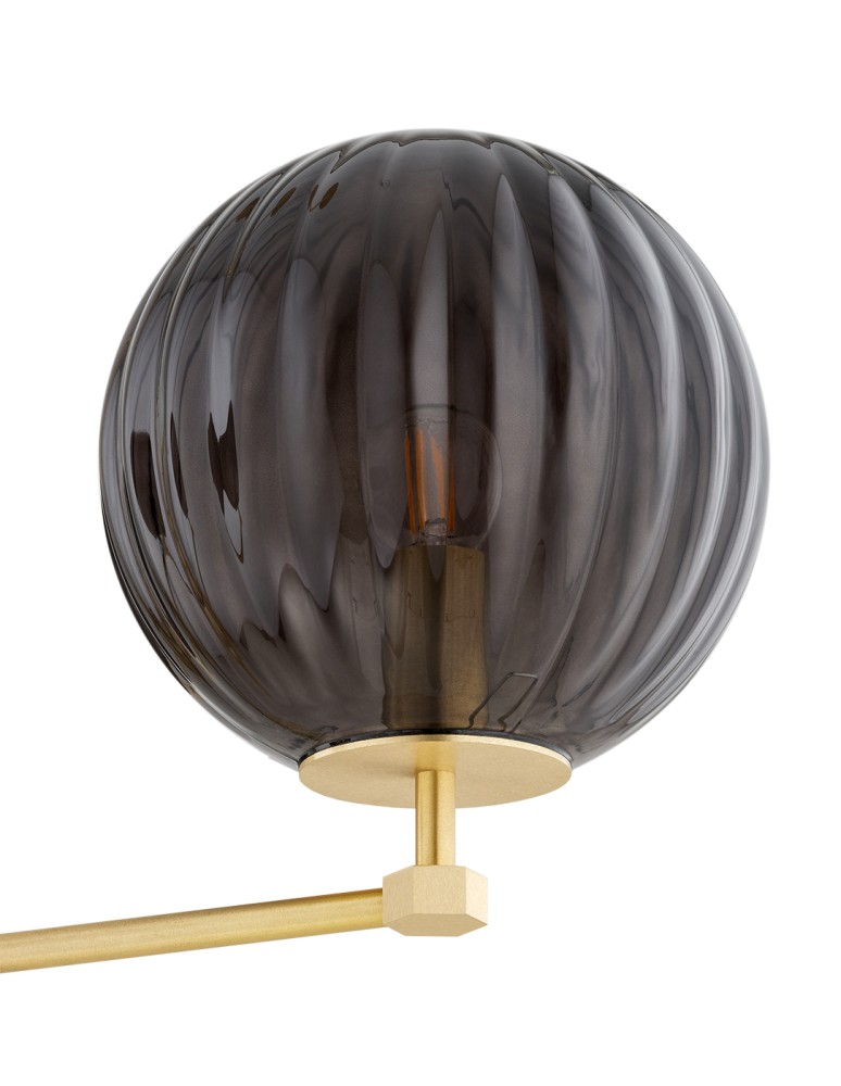 Chandeliers - Argon PALOMA 6310 glass, brass - product kolory-swiatla.pl 4