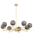 Chandeliers - Argon PALOMA 5069 glass, brass - product 2