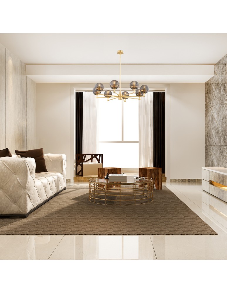 Chandeliers - Argon PALOMA 5069 glass, brass - product kolory-swiatla.pl 3