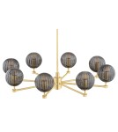 Chandeliers - Argon PALOMA 5069 glass, brass - product 4