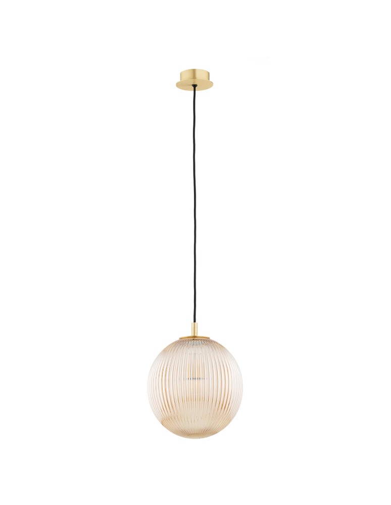 Pendant lamps spheres - Argon PALOMA 8515 glass, brass - product kolory-swiatla.pl 2