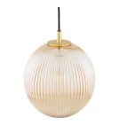 Pendant lamps spheres - Argon PALOMA 8515 glass, brass - product 4