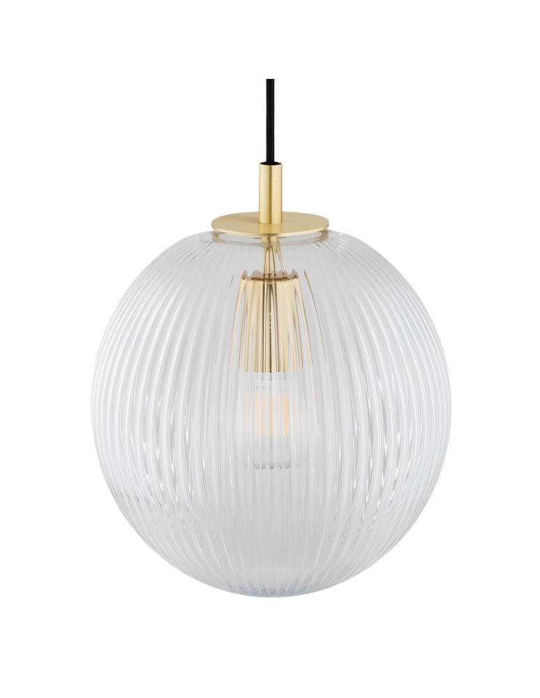 Pendant lamps spheres - Argon PALOMA 8517 glass, brass - product kolory-swiatla.pl 4