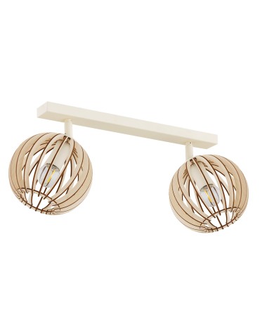 Argon PARULA plafond 2 fl. 2x7W (max) light brown beige 7163 - product 2