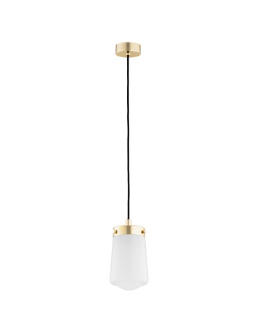 Argon PASADENA lampa wisząca 1 pł. 1x15W (max) biały połysk mosiądz 8004 - produkt 2