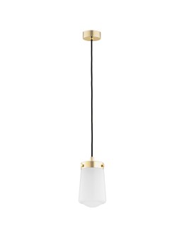 Argon PASADENA lampa wisząca 1 pł. 1x15W (max) biały połysk mosiądz 8004 - produkt 2