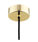 Single pendant lamps - Argon PASADENA 1 fl. pendant lamp 1x15W (max) white gloss brass 8004 - product 4