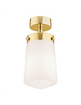 Argon PASADENA plafon 1 pł. 1x15W (max) biały połysk IP44 mosiądz 8005