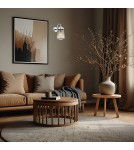 Bathroom wall lamps - Argon PASADENA wall lamp 1 pł. 1x15W (max) smoky IP44 chrome 4718 - product 2