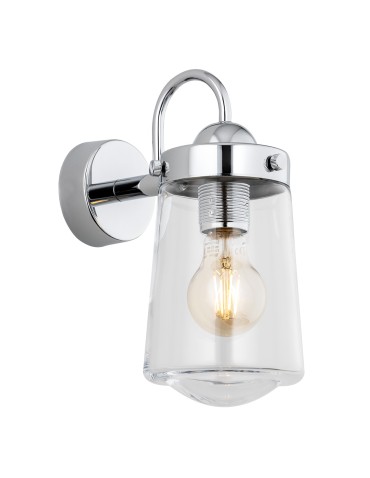 Argon PASADENA wall lamp 1 pł. 1x15W (max) transparent IP44 chrome 4719