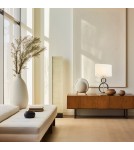 Modern table lamps - Argon PERSEO 1 fl. table lamp 1x15W (max) cream black 8373 - product 3