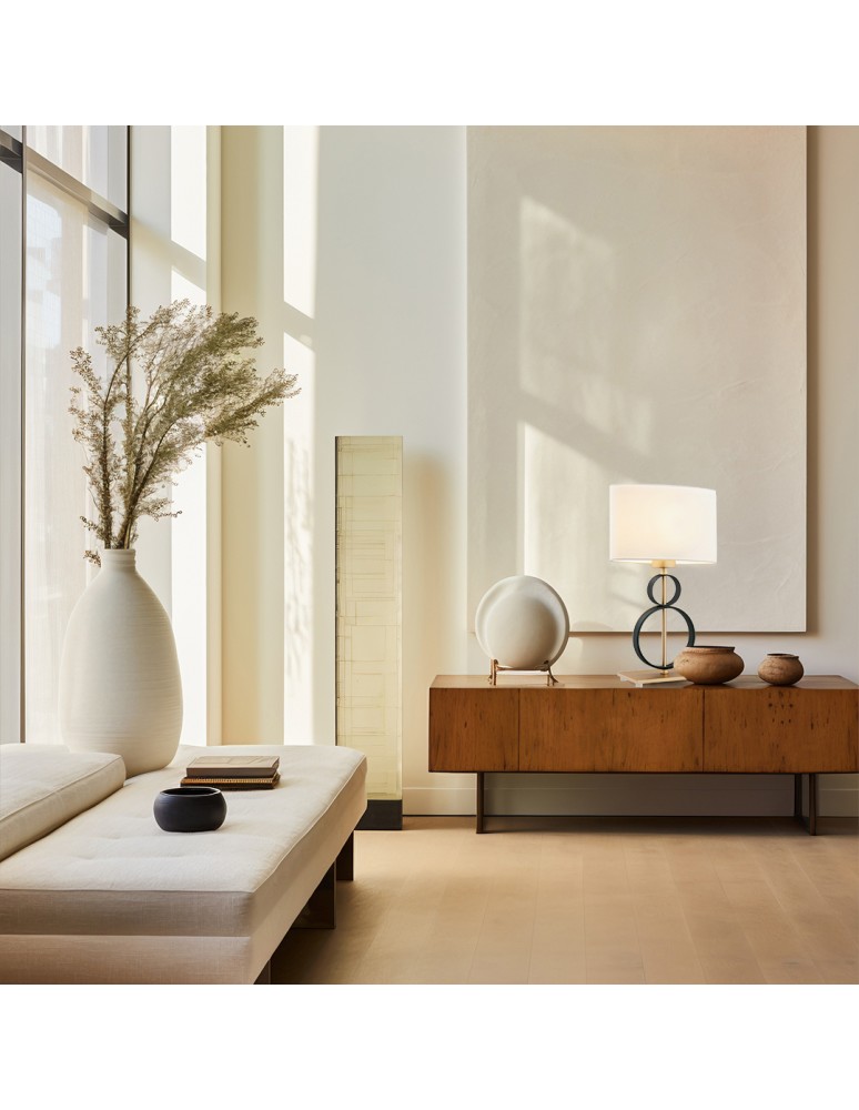 Modern table lamps - Argon PERSEO 1 fl. table lamp 1x15W (max) cream black 8373 - product kolory-swiatla.pl 3