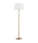 Floor lamps with lampshade - Argon PERSEO l. floor lamp 1 pł. 1x15W (max) cream gold 8374 - product 2