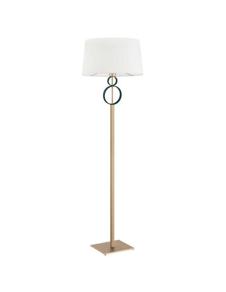 Floor lamps with lampshade - Argon PERSEO l. floor lamp 1 pł. 1x15W (max) cream green 8375 - product kolory-swiatla.pl 2