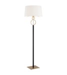 Floor lamps with lampshade - Argon PERSEO l. floor lamp 1 pł. 1x15W (max) cream black 8309 - product 1