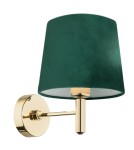 Classic wall lamps - Argon PONTE PLUS wall lamp 1 pł. 1x15W (max) green dark brass 8105 - product 1