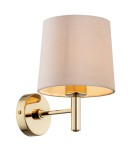 Classic wall lamps - Argon PONTE PLUS wall lamp 1 pł. 1x15W (max) beige dark brass 4727 - product 1