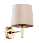 Classic wall lamps - Argon PONTE PLUS wall lamp 1 pł. 1x15W (max) beige dark brass 4727 - product 2