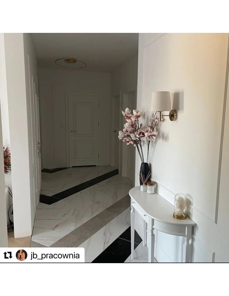 Classic wall lamps - Argon PONTE PLUS wall lamp 1 pł. 1x15W (max) beige dark brass 4727 - product kolory-swiatla.pl 5