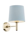 Argon PONTE wall lamp 1 pł. 1x15W (max) blue dark brass 4347