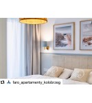 Classic wall lamps - Argon PONTE wall lamp 1 pł. 1x15W (max) blue dark brass 4347 - product 3