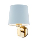 Classic wall lamps - Argon PONTE wall lamp 1 pł. 1x15W (max) blue dark brass 4347 - product 5