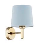 Classic wall lamps - Argon PONTE wall lamp 1 pł. 1x15W (max) blue dark brass 4347 - product 6