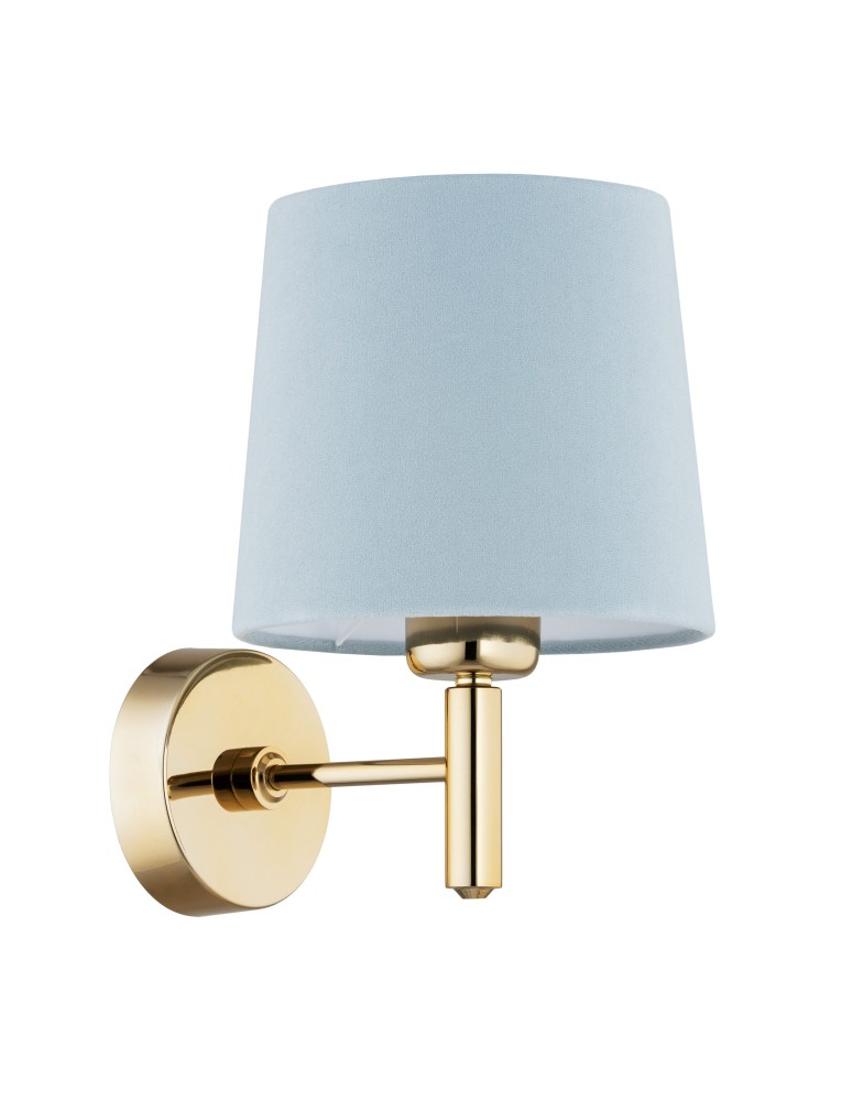 Classic wall lamps - Argon PONTE wall lamp 1 pł. 1x15W (max) blue dark brass 4347 - product kolory-swiatla.pl 6