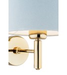 Classic wall lamps - Argon PONTE wall lamp 1 pł. 1x15W (max) blue dark brass 4347 - product 7