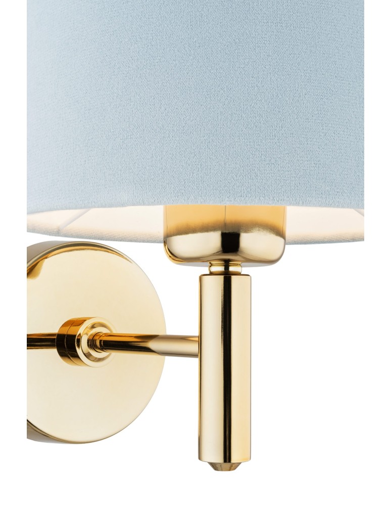 Classic wall lamps - Argon PONTE wall lamp 1 pł. 1x15W (max) blue dark brass 4347 - product kolory-swiatla.pl 7