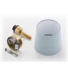 Classic wall lamps - Argon PONTE wall lamp 1 pł. 1x15W (max) blue dark brass 4347 - product 10