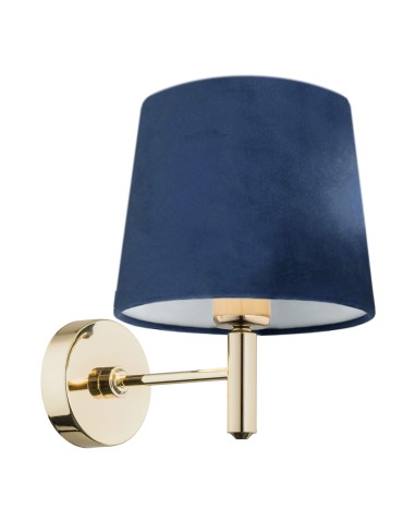 Argon PONTE wall lamp 1 pł. 1x15W (max) navy blue dark brass 4348