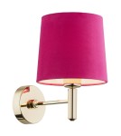 Classic wall lamps - Argon PONTE wall lamp 1 pł. 1x15W (max) pink dark brass 4349 - product 1