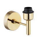 Classic wall lamps - Argon PONTE wall lamp 1 pł. 1x15W (max) pink dark brass 4349 - product 2