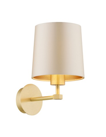 Argon PRINCETON 8545 satin lampshade, brass