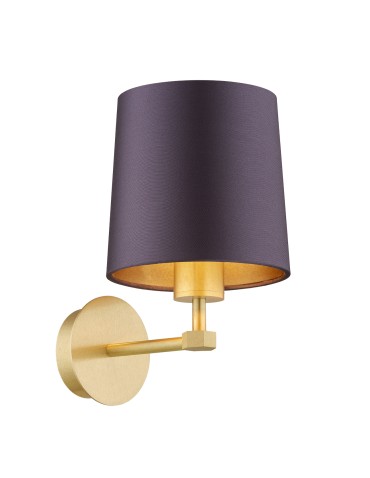Argon PRINCETON 8546 satin lampshade, brass