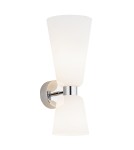 Argon RENO kinkiet 2 pł. 2x7W (max) opal mat chrom 1033