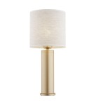 Table lamps with lampshade - Argon RIVA l. table 1 fl. 1x15W (max) linen gold 8315 - product 1