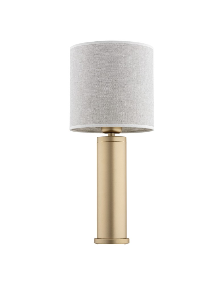 Table lamps with lampshade - Argon RIVA l. table 1 fl. 1x15W (max) linen gold 8315 - product kolory-swiatla.pl 2
