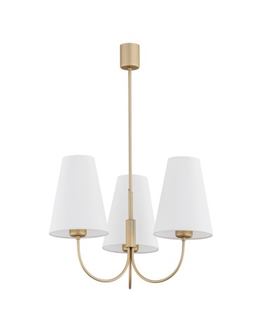 Argon SAFIANO 3 fl. chandelier 3x15W (max) white gold 6267 - product 2