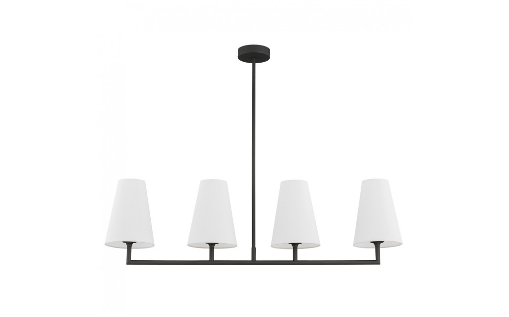 Argon SAFIANO lampa wisząca 4 pł. 4x15W (max) biały czarny 1831
