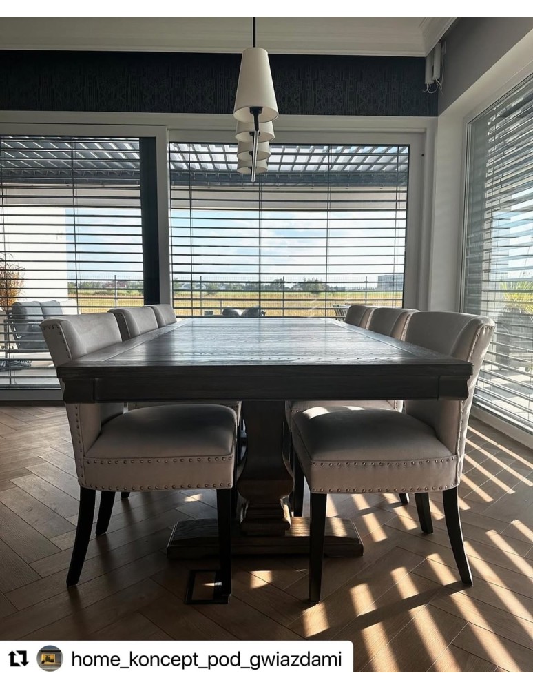 4 point chandelier - Argon SAFIANO 4 fl. pendant lamp 4x15W (max) white black 1831 - product kolory-swiatla.pl 3