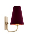 Argon SAFIANO wall lamp 1 pł. 1x15W (max) burgundy gold 8313