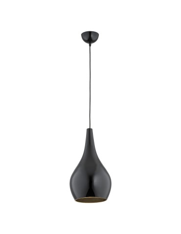 Argon SANTANA pendant lamp 1 pł 1x15W (max) black gloss black 3997